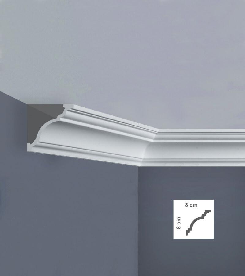 Atlanta - Modern Coving with dimensions