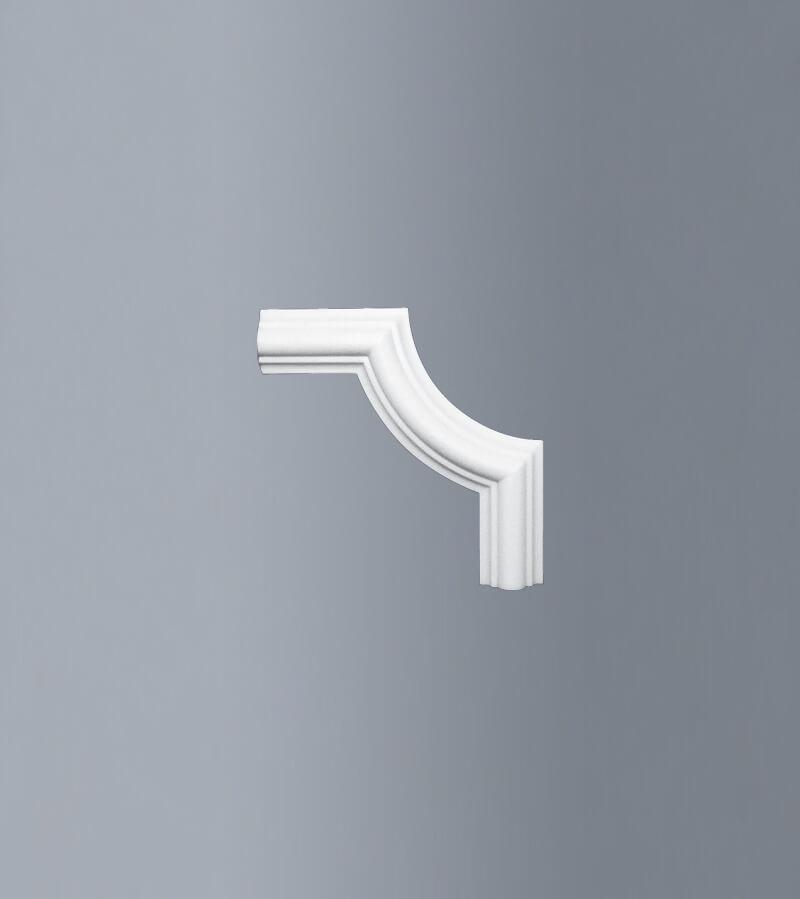 Dante "Curved Corner" - Dado Rail closeup