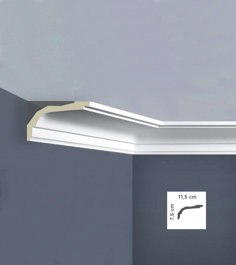 C3017 - Classic Coving with 7.5cm height and 11.5cm depth