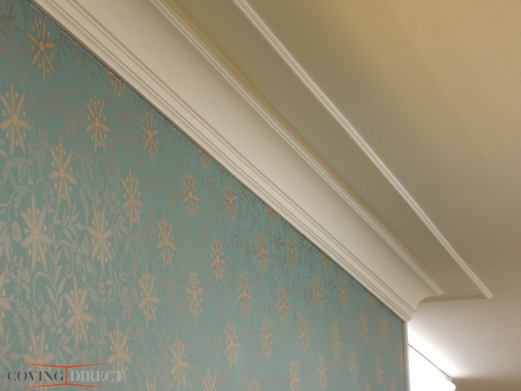 Closeup of Dante - Dado Rail in use in a room