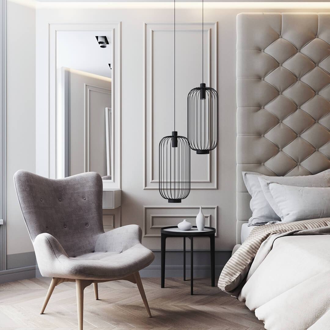 Tulip - Dado Rail, bedroom