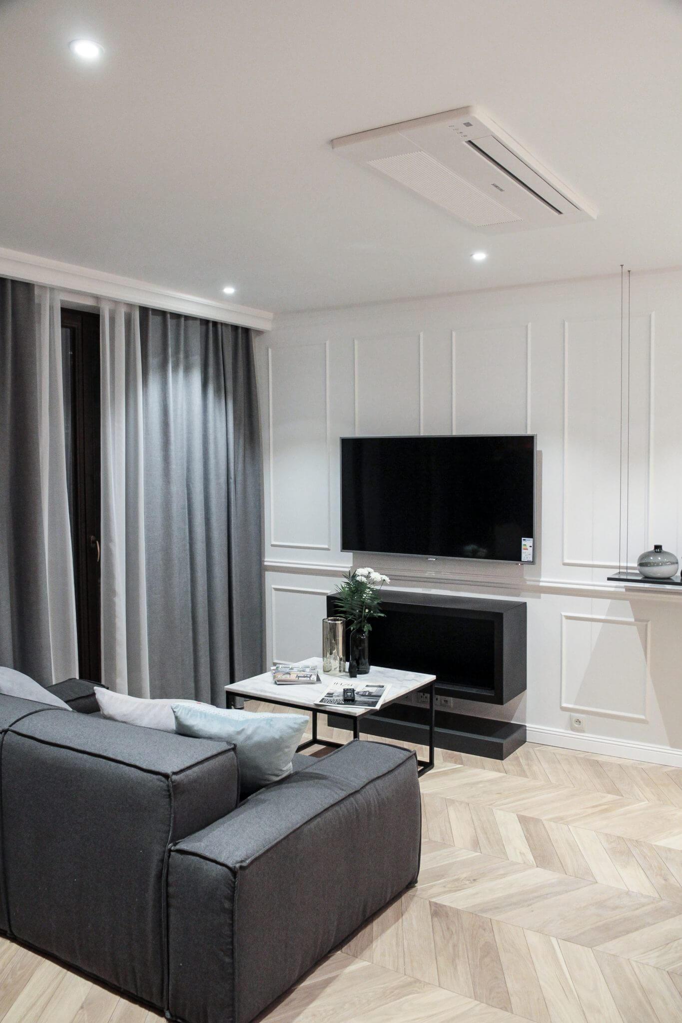MD367 - Modern Coving living room view