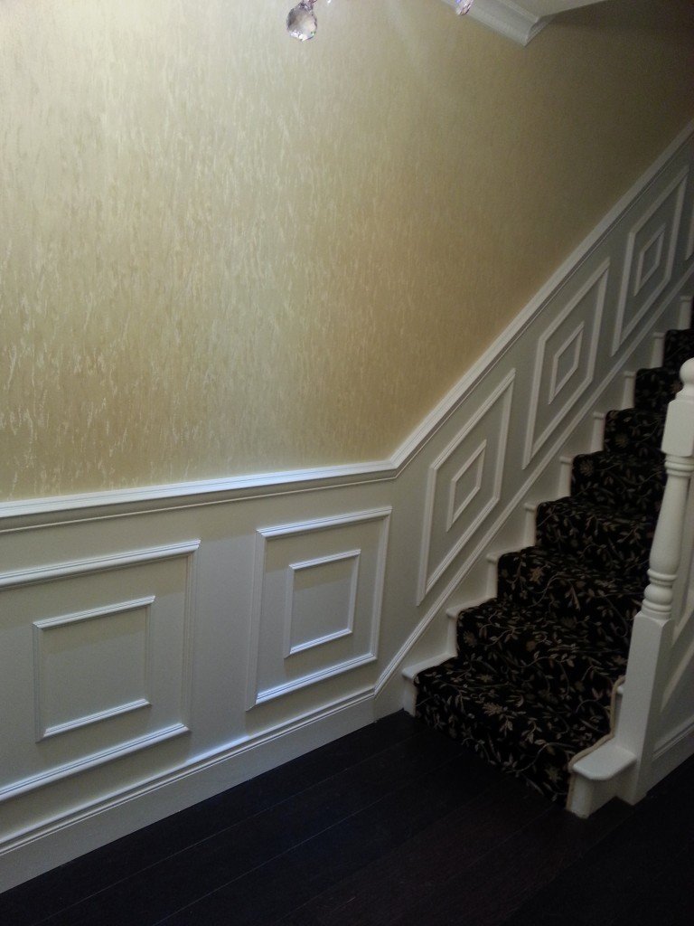 Tulip - Dado Rail, in use along stairs