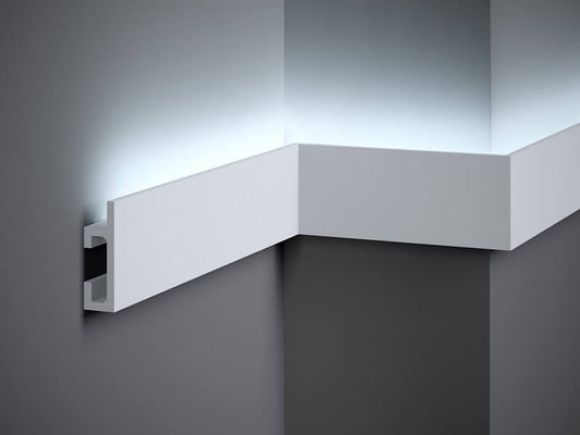 QL019P - Dado Rail with its LED light on