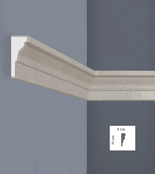 BM9019 - Exterior Moulding with 11cm height and 4cm width