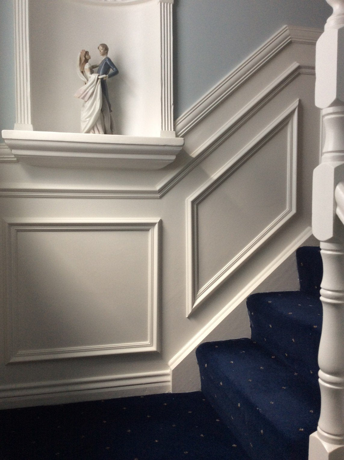 Chesterfield - Dado Rail installed along stairs